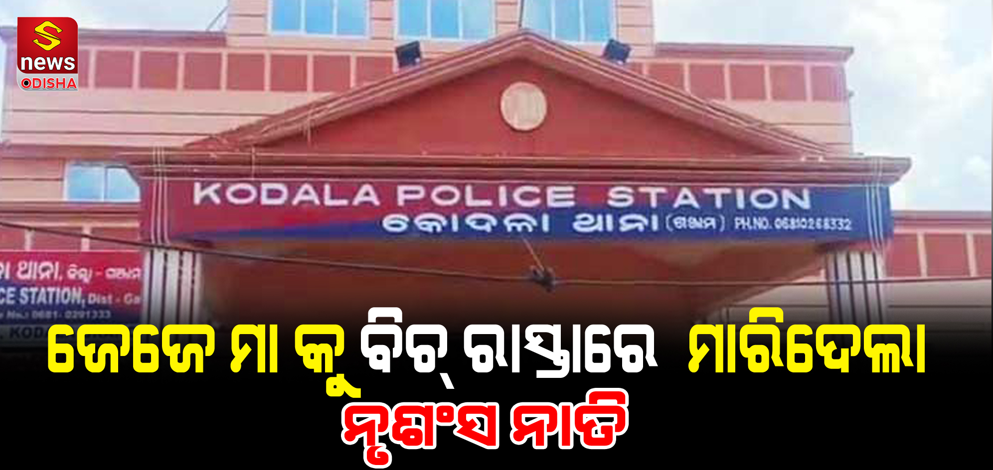 ନୃଶଂସ ନାତି ଜେଜେମାକୁ ପିଟିପିଟି ମାରିଦେଲା ବୀଚ ରାସ୍ତାରେ